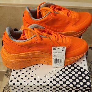 Stella McCartney Bright Orange Athletic Shoes